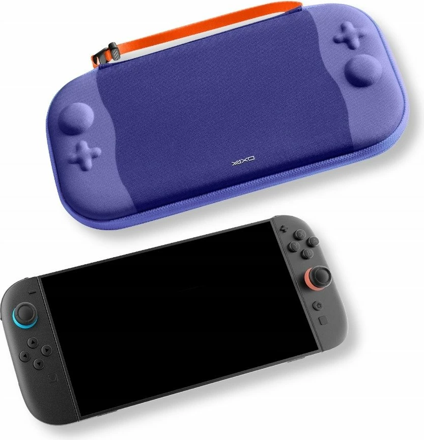 Çantë mbrojtëse për konzolë Yaxo TAHOE Cool Edition YAX-GA-CS-10, për Nintendo Switch/Switch 2, Blueberry Purple