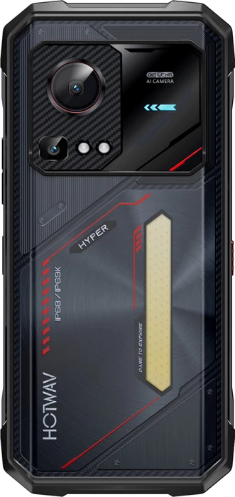 Celular HOTWAV Hyper 7S 16GB RAM 256GB 5G 6.6\" 120Hz 10800mAh IP68/IP69K, i zi