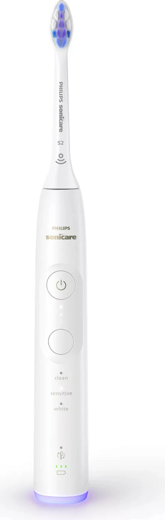 Furçë dhëmbësh elektrike sonike Philips Sonicare HX7410/02, me rimbushje, e bardhë