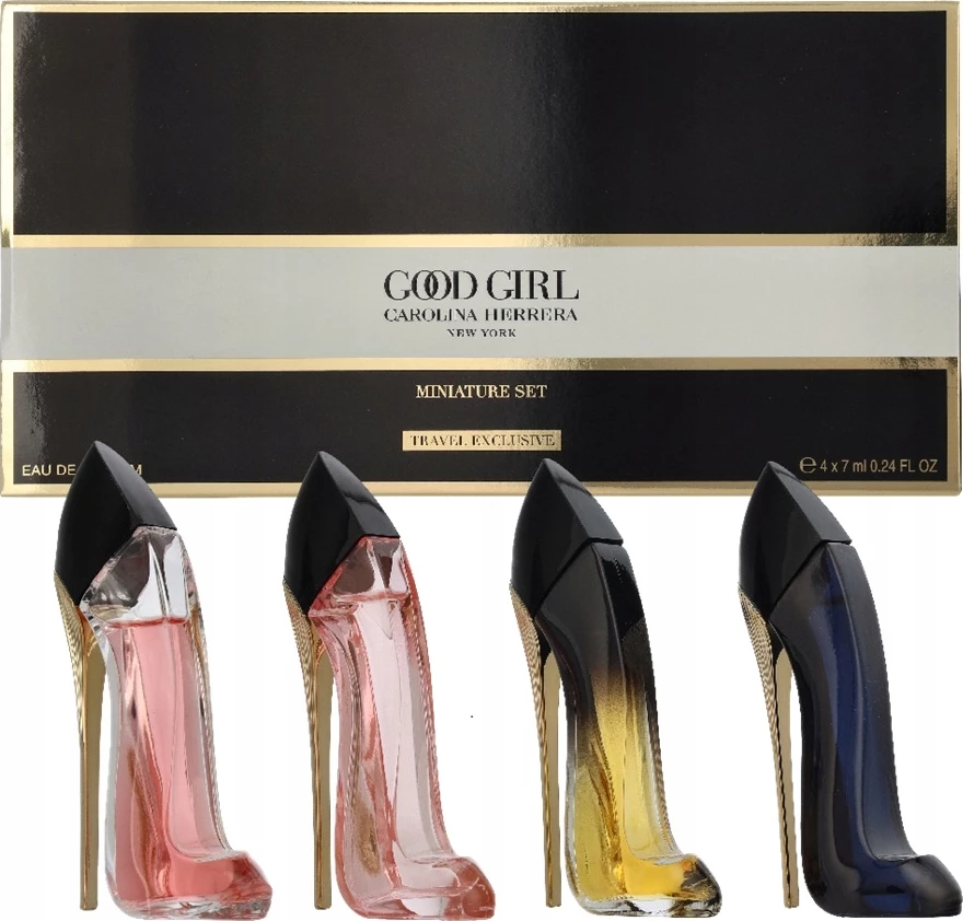 Set Eau de Parfum për femra Carolina Herrera Good Girl mini 4x7ml