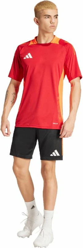 Shorce futbolli për meshkuj Adidas Tiro 24, të zeza/të kuqe [Madhësia: XL]