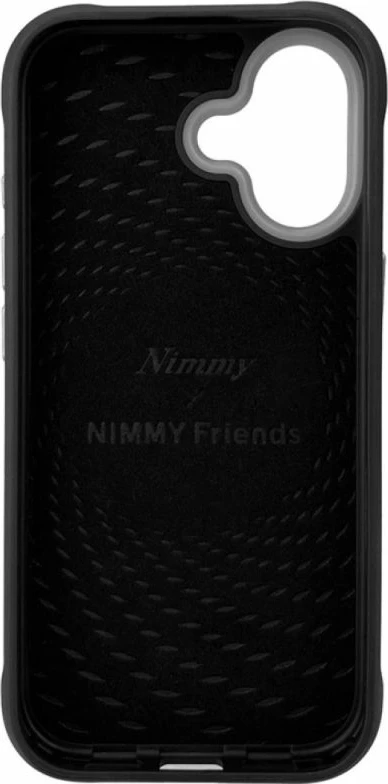 Kutia mbrojtëse Nimmy Big Eyed Pet 2.0 Panda për iPhone 17, e zezë