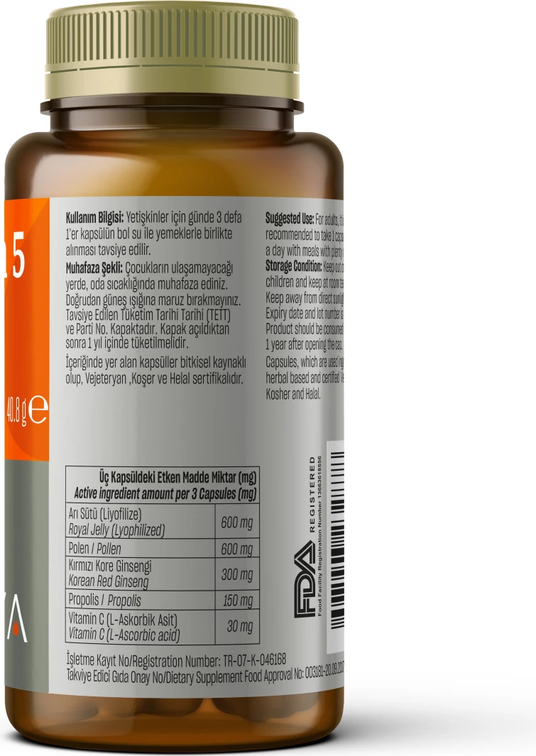 Vitamin 5 Immune Support, 60 kapsula