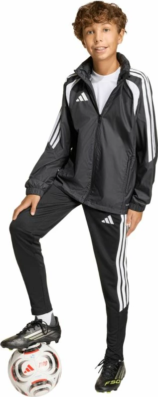 Jakne për fëmijë adidas, e zezë [Madhësia: 128 cm]