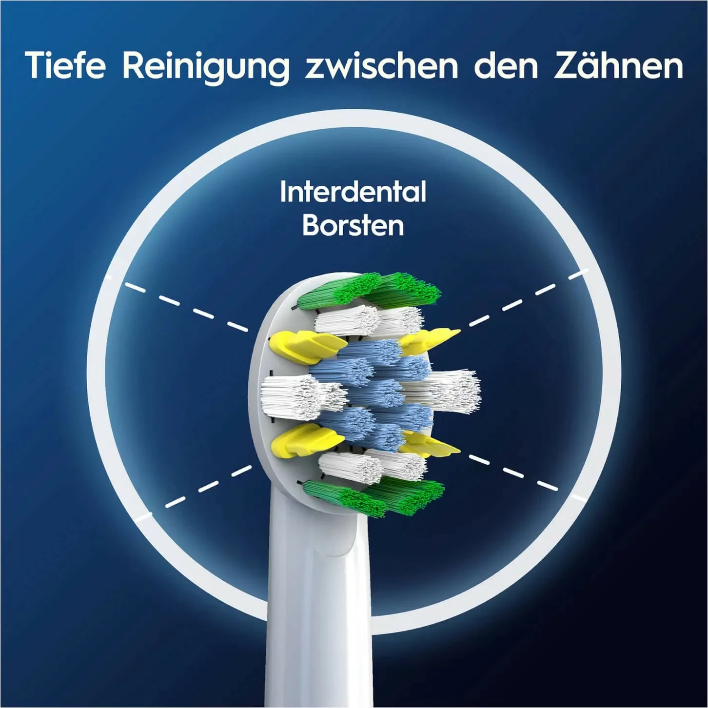 Koka zëvendësuese Oral-B Deep Cleaning 6 copë, e bardhë