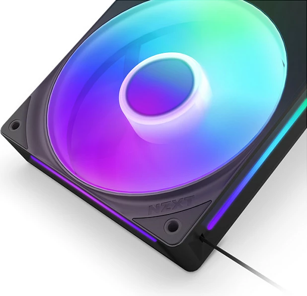 Ventilator kasë NZXT F280 RGB Core Single Frame, 280mm, RGB, i zi