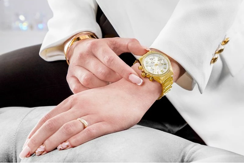 Orë dore femrash Giewont GW3670-B2, gold silver