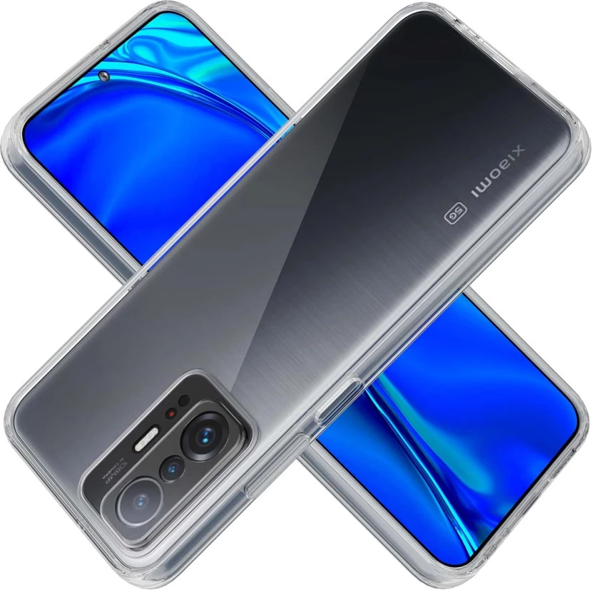 Mbështjellës 3mk Clear Case për Xiaomi 11T / 11T Pro, transparent