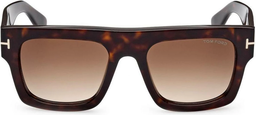 Syze dielli për meshkuj Tom Ford Fausto FT0711 52F, kafe