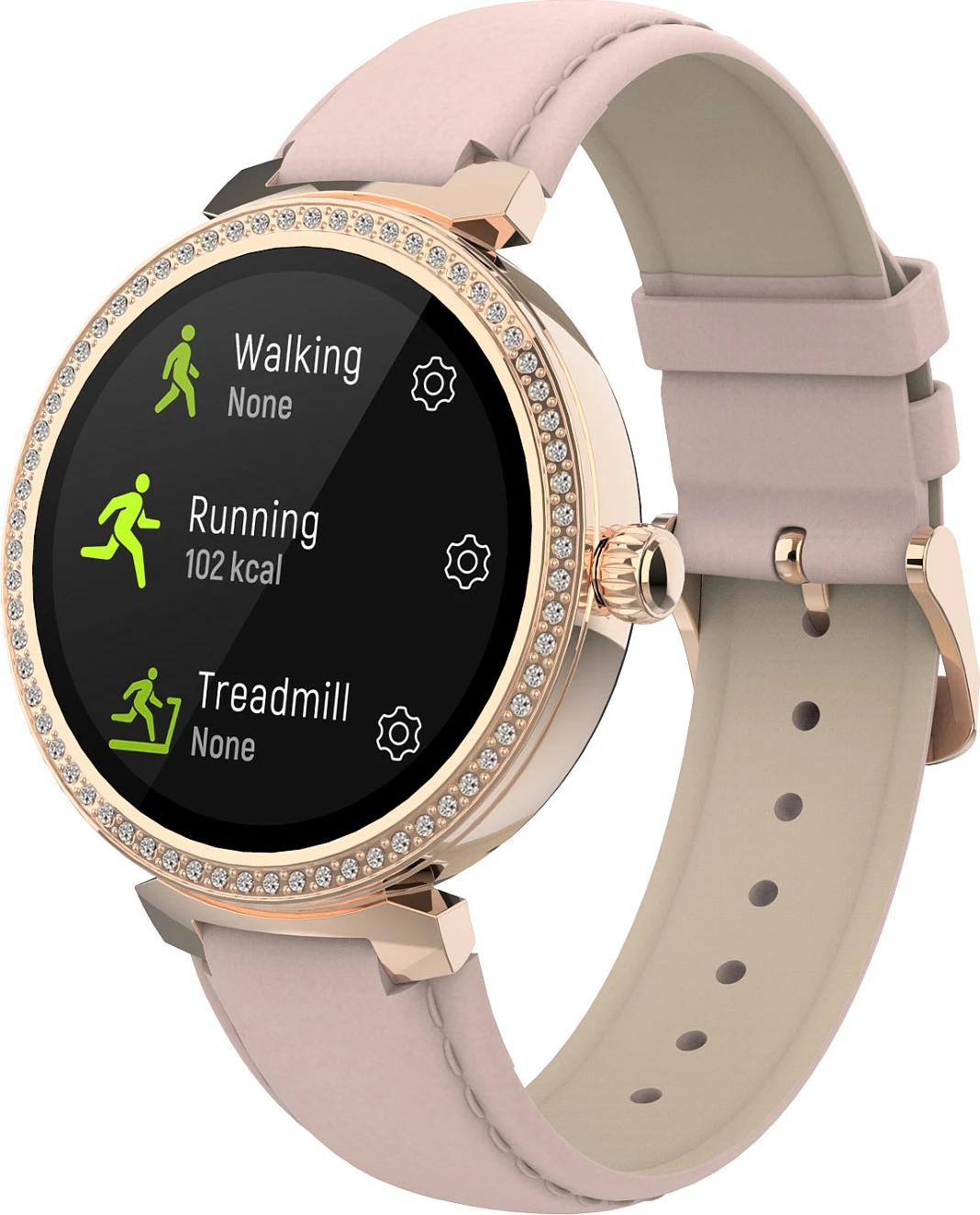 Smartwatch Denver SWC-342RO, 1.2" IPS Touchscreen, Bluetooth, rozë