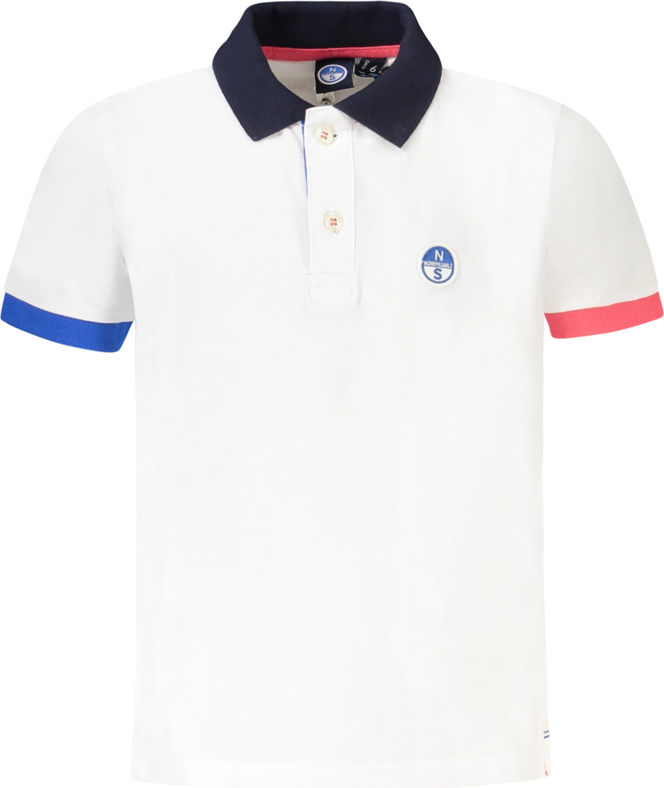 Maicë polo NORTH SAILS për djem, e bardhë