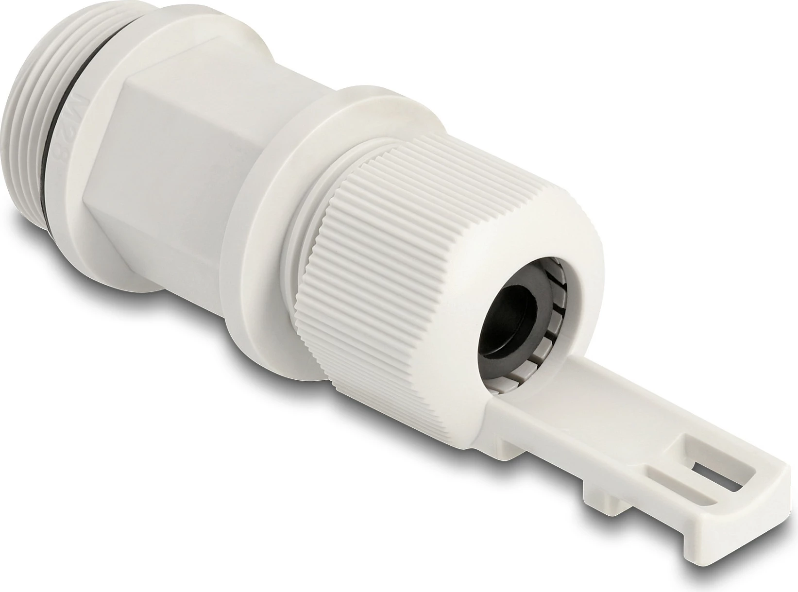 Kabelgland DeLOCK M28 x 1.5, IP68, për kabllo 6-9 mm, gri