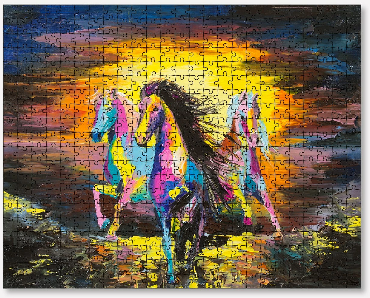 Puzzle 500 copësh, Evila Originals, shumëngjyrësh, PZL_0170_500