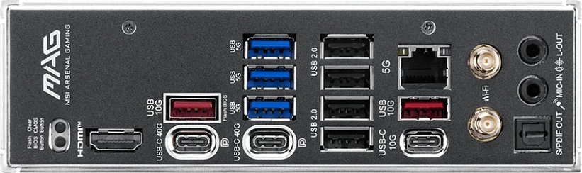 Pllakë amë MSI MAG X870E TOMAHAWK MAX WIFI, Socket AM5, ATX, DDR5 deri 256GB, Wi‑Fi 7, 5G LAN