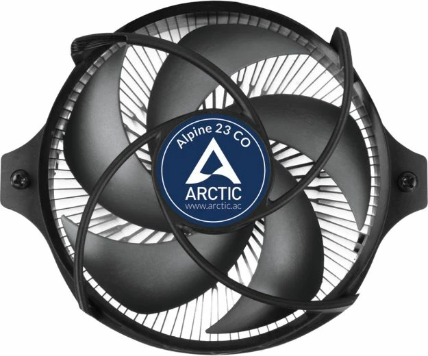 Ftohës procesori ARCTIC Alpine 23 CO, 90mm PWM, për AMD AM4/AM5, i zi