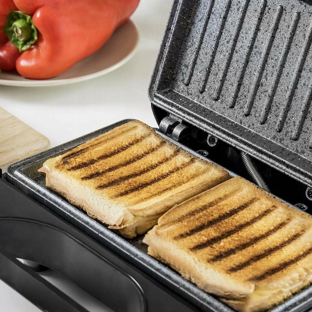 Toster grill LTC LXOK1 750W, 2-në-1, 2 feta, i zi
