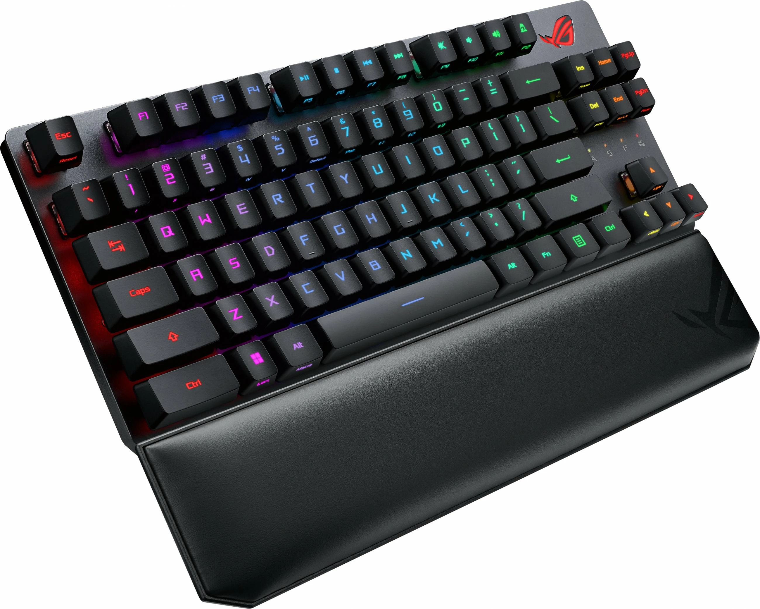 Tastierë mekanike gaming ASUS ROG Strix Scope RX TKL Wireless Deluxe, RGB, AZERTY, e zezë