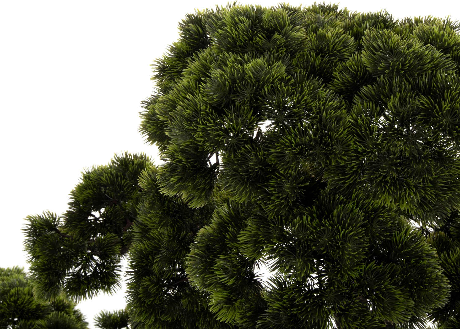 Bimë sintetike dekorative në vazo, FH7976, Pema e bukur e pishës (Bonsai), 55x130x114H cm