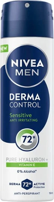 Deodorant spray për meshkuj Nivea Men Derma Control Sensitive 150ml