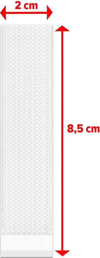 Shirita ngjitës tesa Powerstrips Click Large, mbajtje deri 7.2 kg, të bardhë