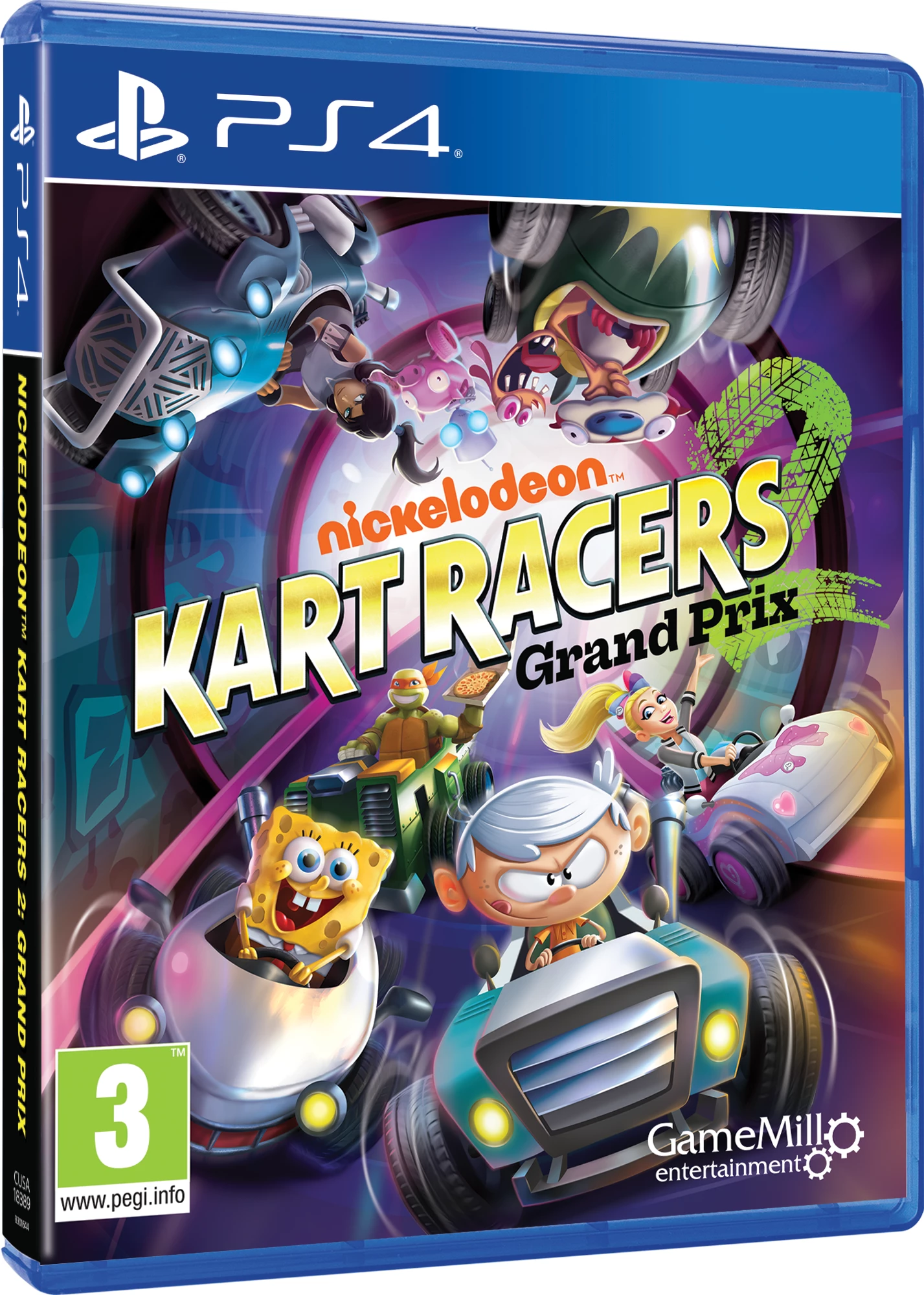 Lojë PS4 GameMill Entertainment Nickelodeon Kart Racers 2: Grand Prix