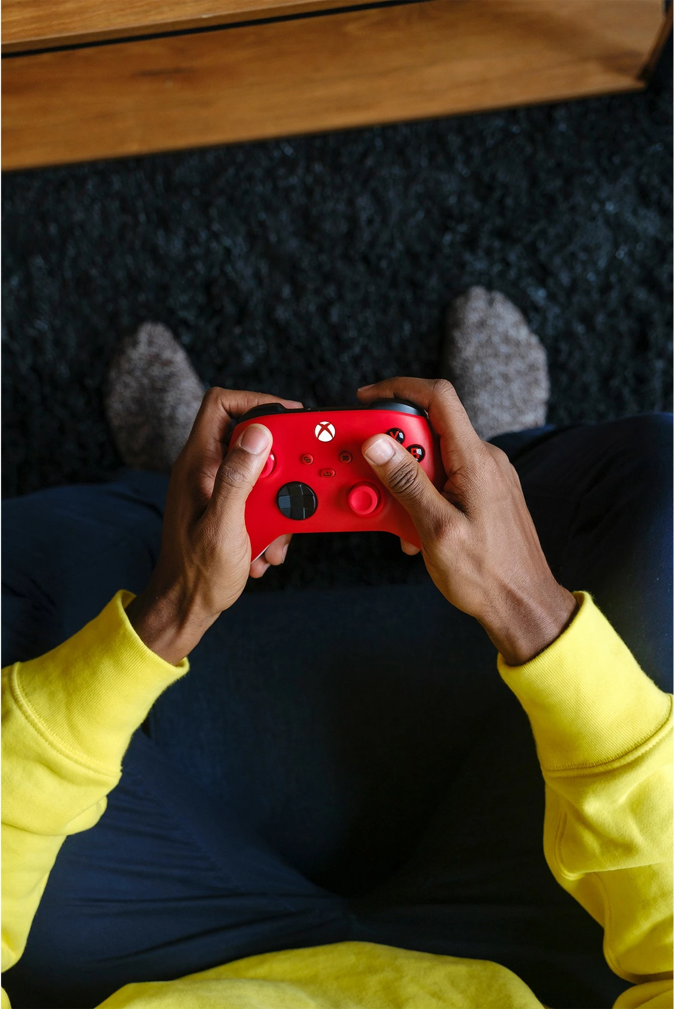 Gamepad Microsoft Xbox Wireless Controller, Bluetooth/USB, i kuq