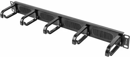 Panel organizues kabllosh Lanberg AK-1203-B, 19\", 1U, Type B, 5 unaza, i zi