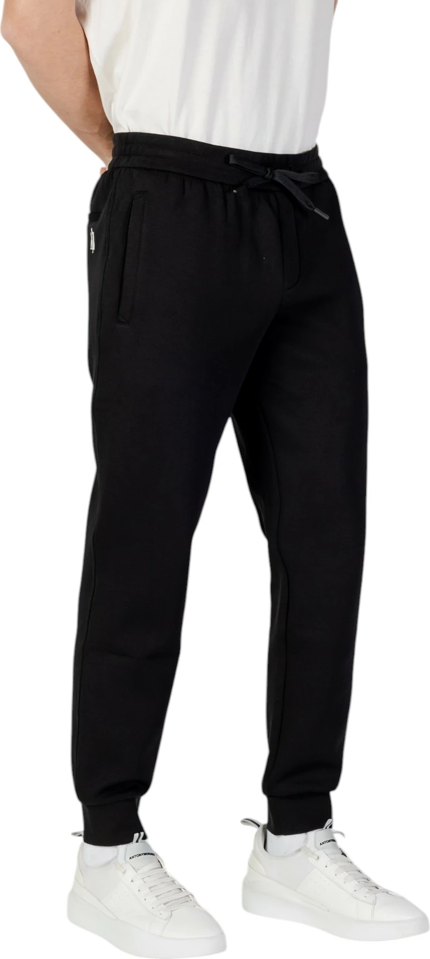 Pantallona sportive për meshkuj Armani Exchange XM000373 AF10818, të zeza [Madhësia: L]