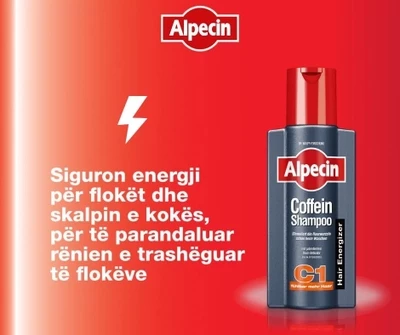 Shampo kundër rënies së flokëve Alpecin Caffeine C1, 250ml