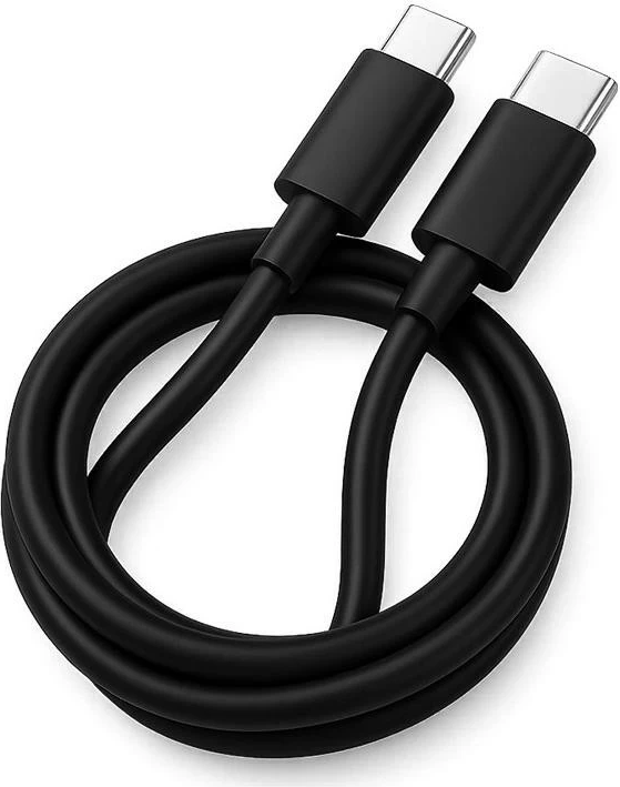 Kabllo Teltech TCA-08 USB-C në USB-C, PD 100W 5A, 2m, e zezë