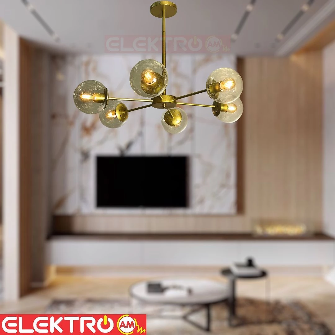 Abazhur klasik 6 llampa