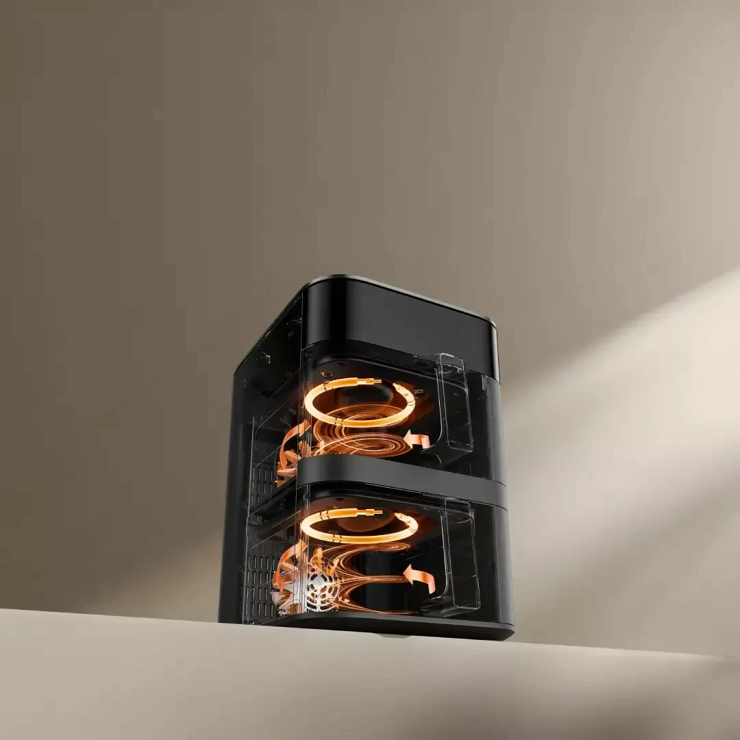 Fritezë me ajër Xiaomi Smart Double Stack 67492 12L Dual Zone, e zezë