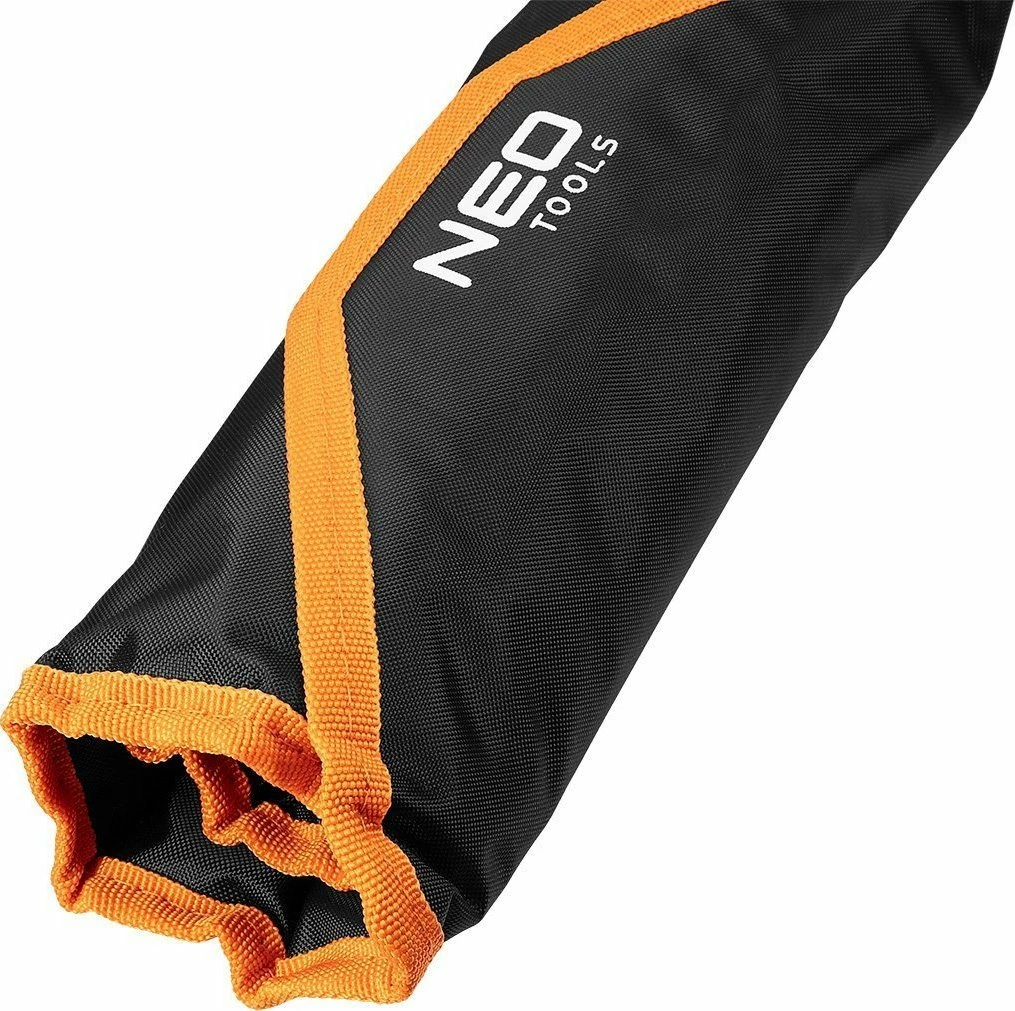 Set çelësa me kriket NEO 09-345 8-19 mm, 12 copë, me çantë rrotulluese, zezë/portokalli