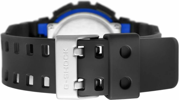 Orë dore për meshkuj Casio G-Shock, zi e kaltër