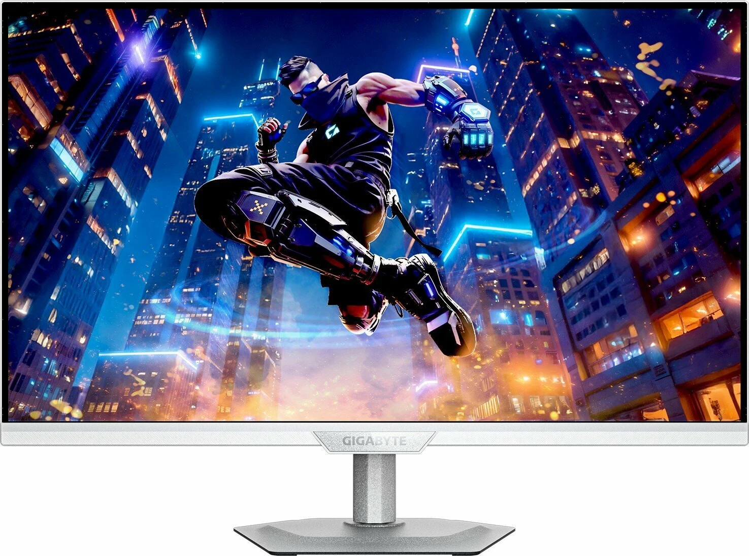 Monitor gaming Gigabyte M27UP ICE 27\" 4K UHD IPS 160Hz 1ms HDR400 USB-C/KVM, i bardhë
