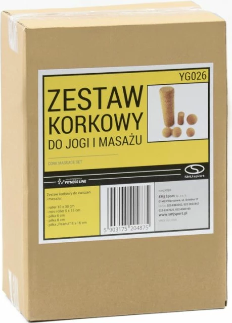 Set masazhi prej korke për meshkuj dhe femra, Yakimasport YG026