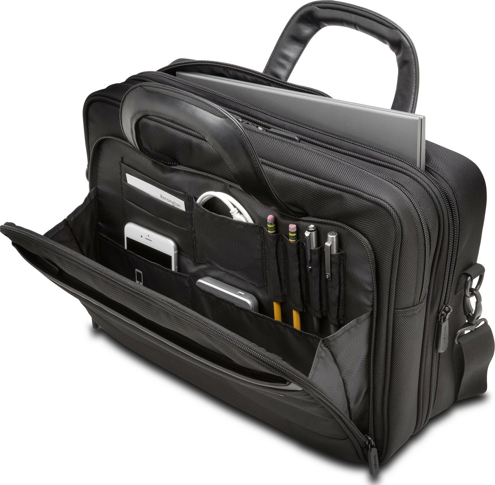 Çantë laptopi Kensington Contour 2.0, 15.6", e zezë