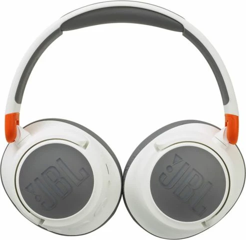 Kufje Bluetooth për fëmijë JBL JR460NC me ANC, 20h bateri, limit 85 dB, me kabllo të shkëputshme, e bardhë