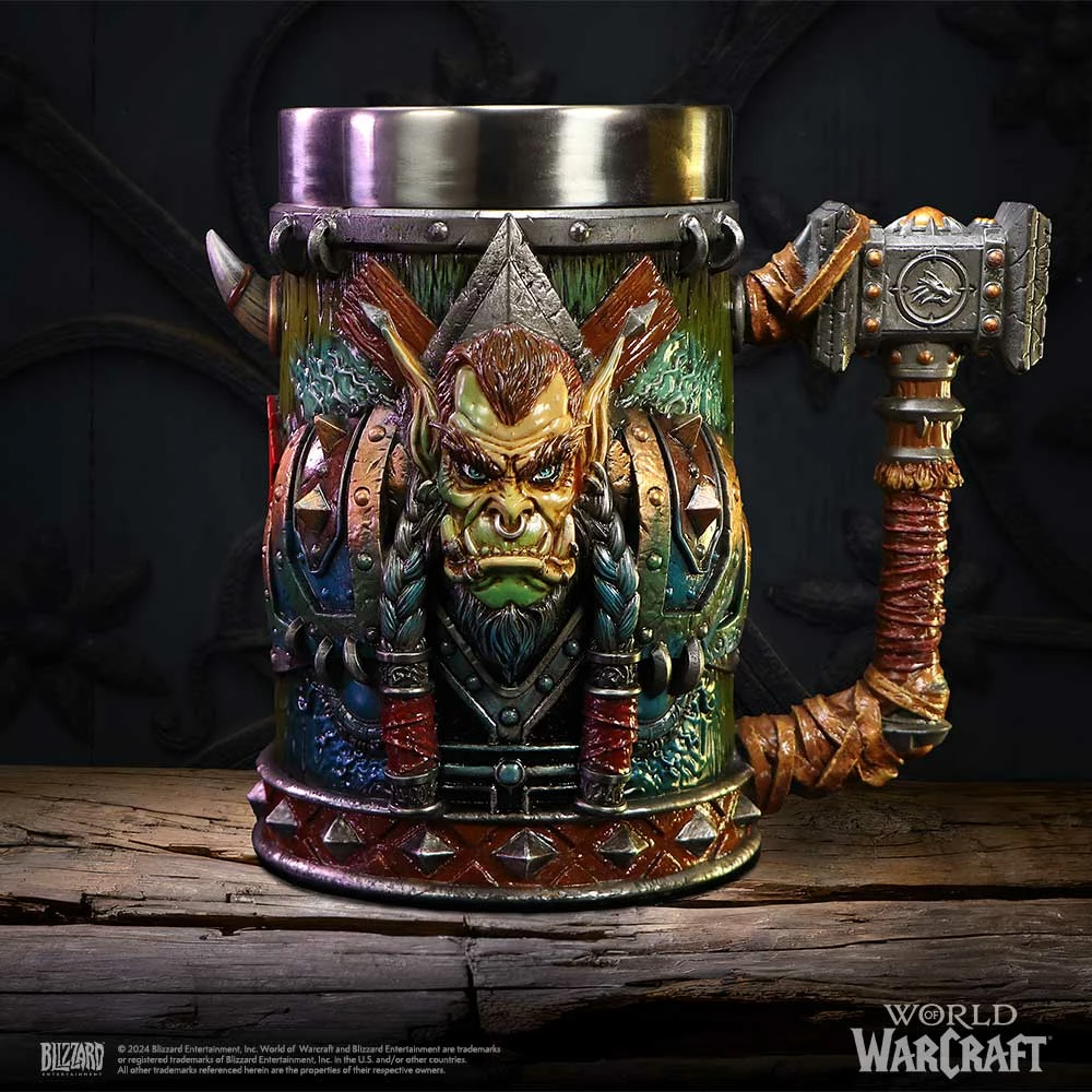 Krike NEMESIS NOW World of Warcraft Thrall 17.5cm me insert inox, 1 copë
