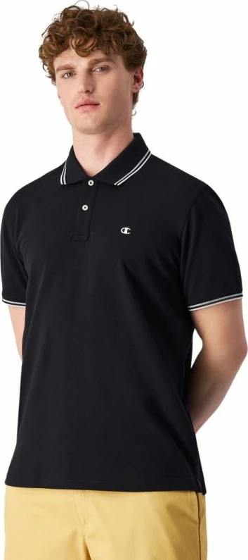 Maicë polo për meshkuj Champion, e zezë