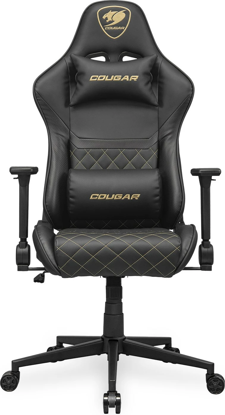 Karrige gaming Cougar Armor One V2, e zezë me të arta