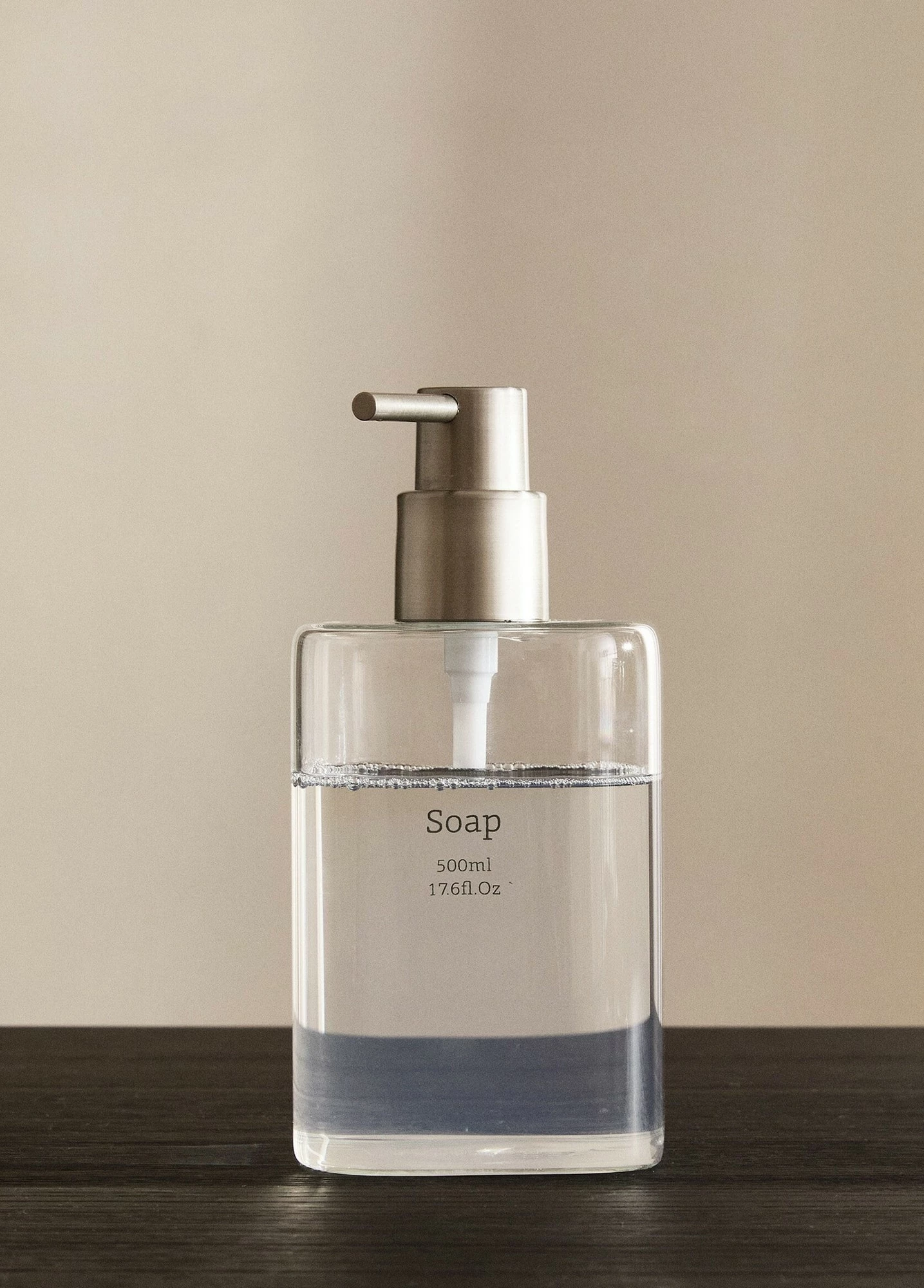 Dozator qelqi për sapun, transparent, Mijölnir, Sbn0038