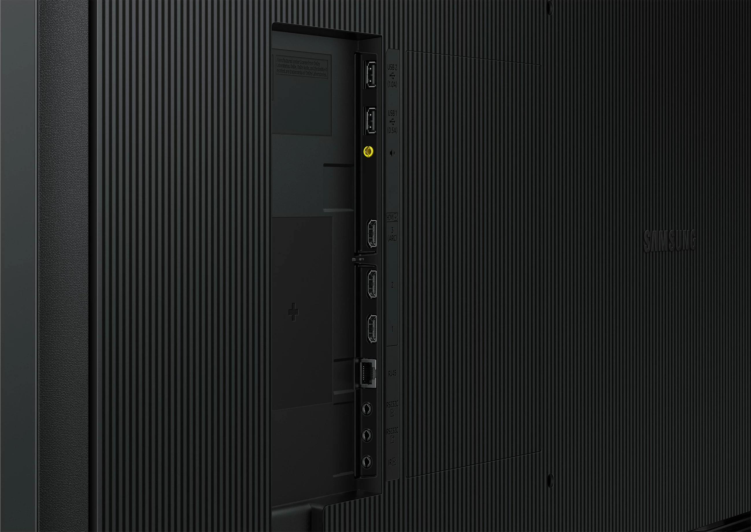 Ekran Samsung QB85C, Digital Signage, 85", LCD, 4K, Wi-Fi, Charcoal Black