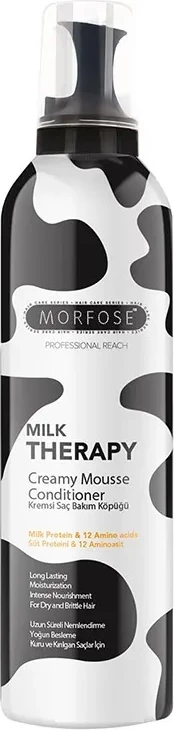 Kondicioner shkumë për femra Morfose Milk Therapy Creamy Mousse Conditioner, 350ml