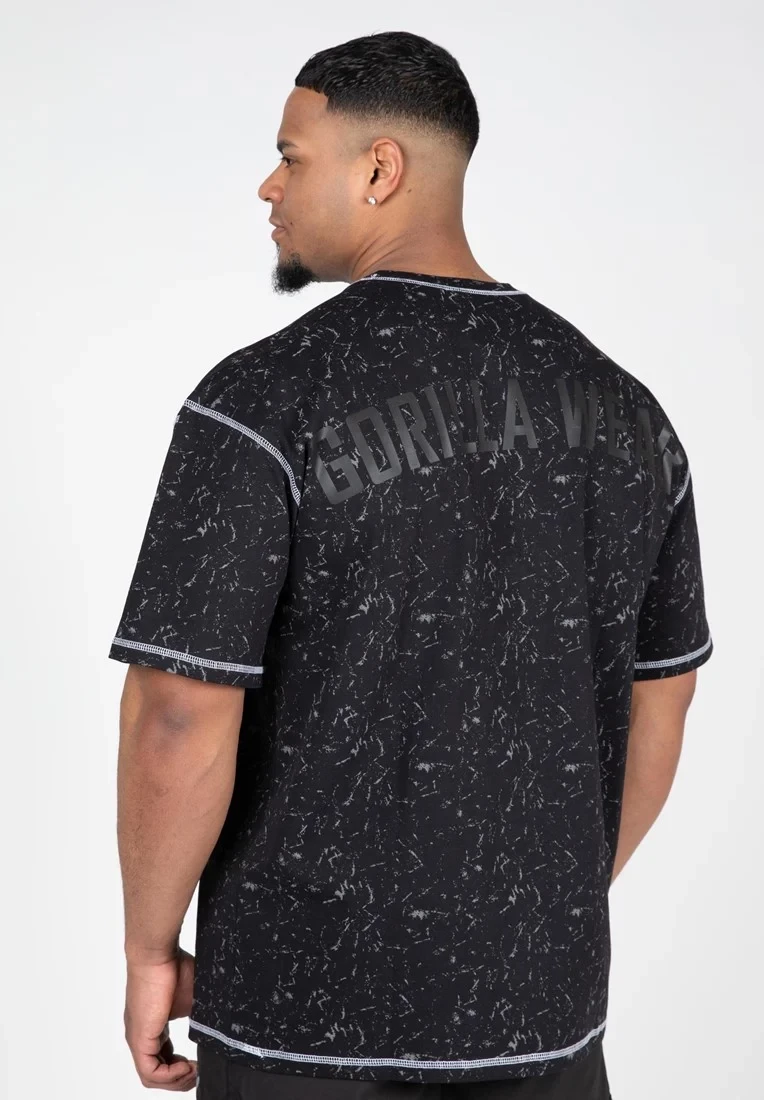 Saginaw Oversized T-Shirt - Washed Black [Madhësia: XL]
