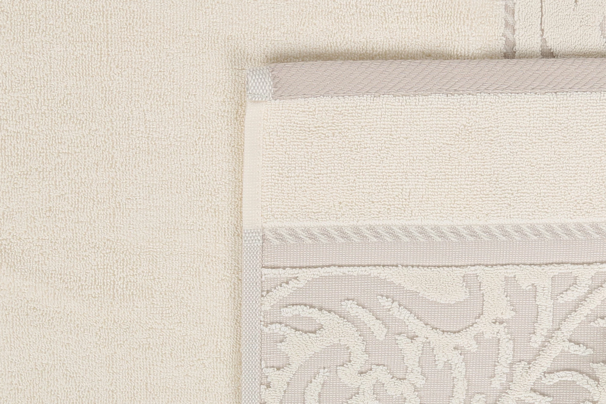 Set peshqirësh duarsh (2 copa), Mijölnir, Sultan, krem