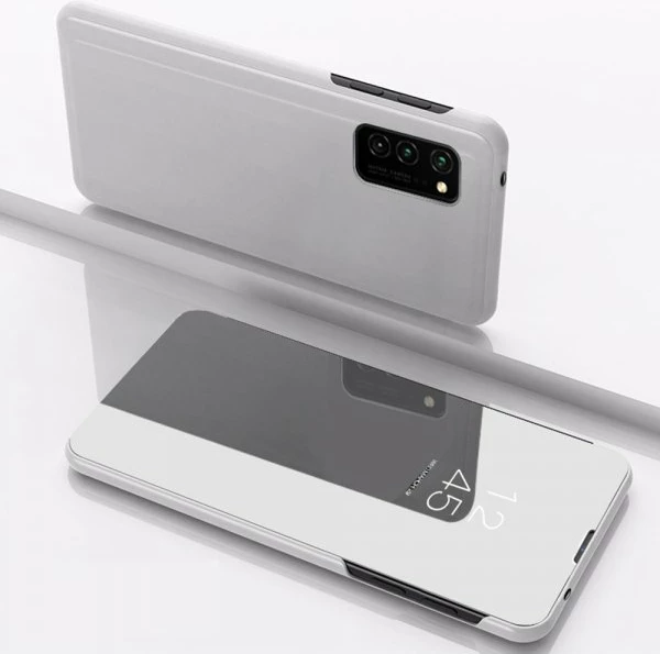 Mbështjellës ONASI Clear View për Xiaomi Redmi 9A, argjend