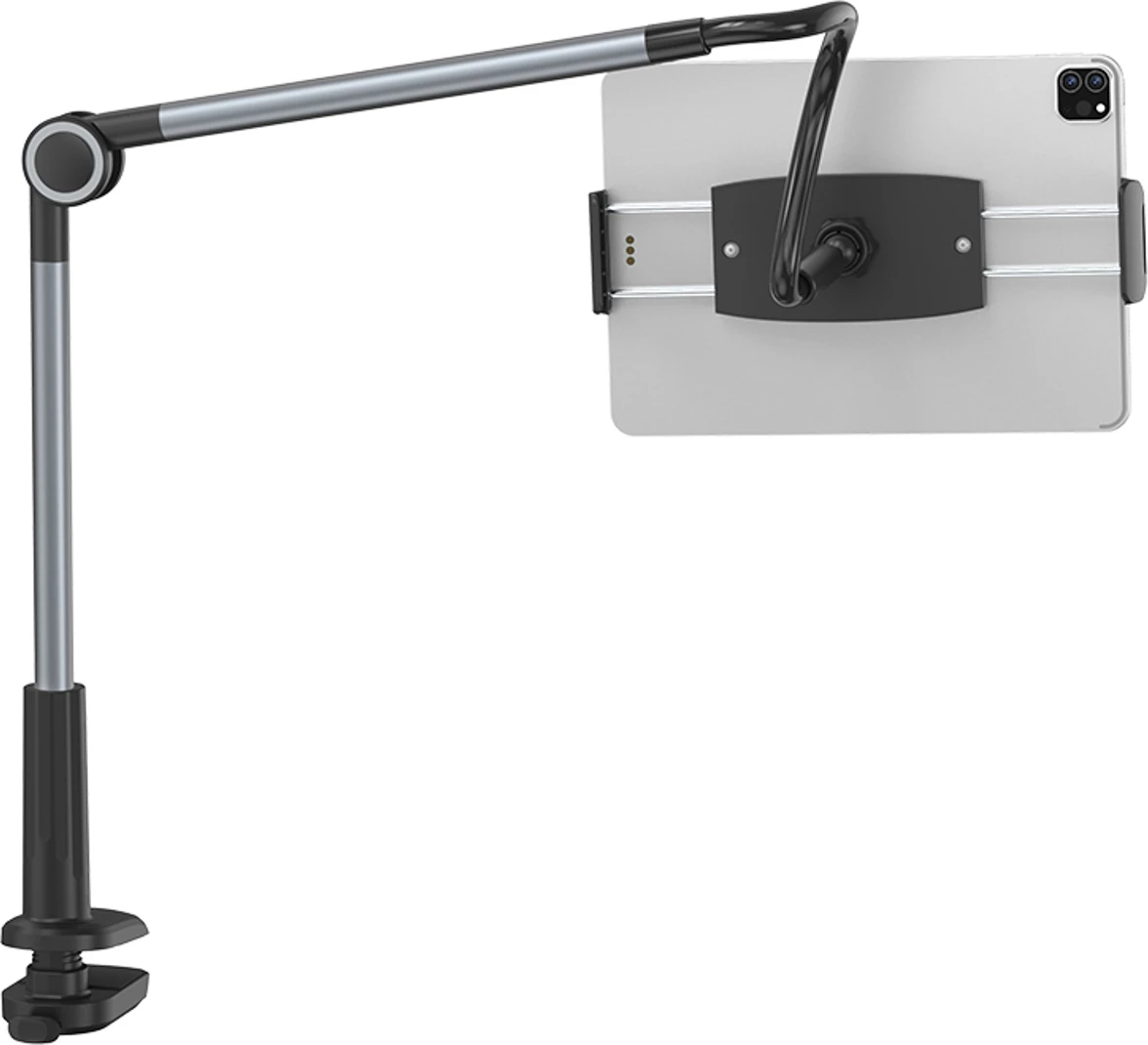 Mbajtës tavoline Baseus Otaku, për telefon/tablet, rrotullues, i rregullueshëm, gri