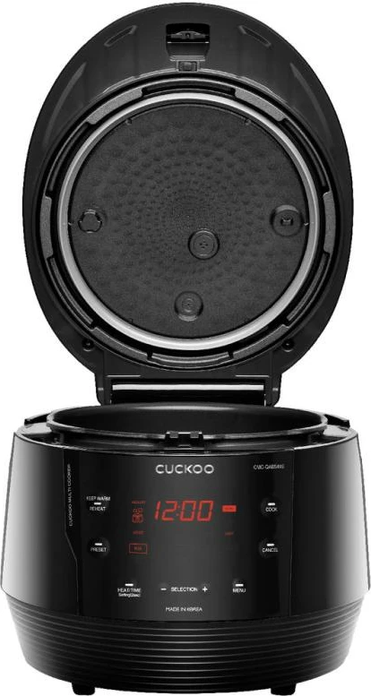 Gatuese orizi – multicooker, Cuckoo CMC-QAB549S, 5 L, e zezë