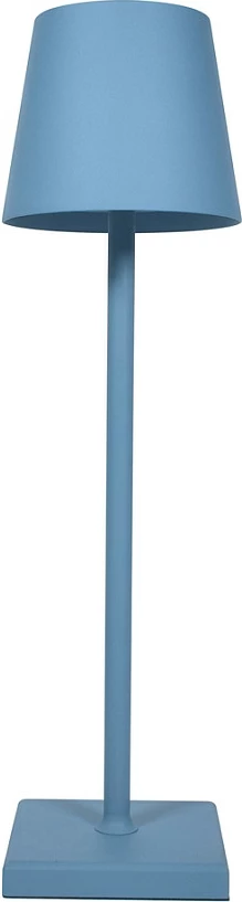 Llambë tavoline LED Synergy21, me bateri, touch, e zbehshme, blu